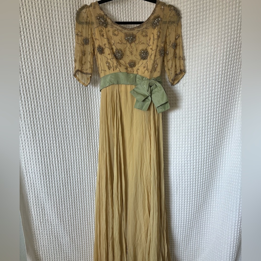 1960’s Beaded Gown Vintage Dress
